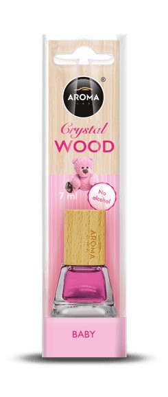 Aroma car crystal wood (baby) aromatizator auto 