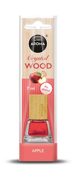 Aroma car crystal wood (apple) aromatizator auto 