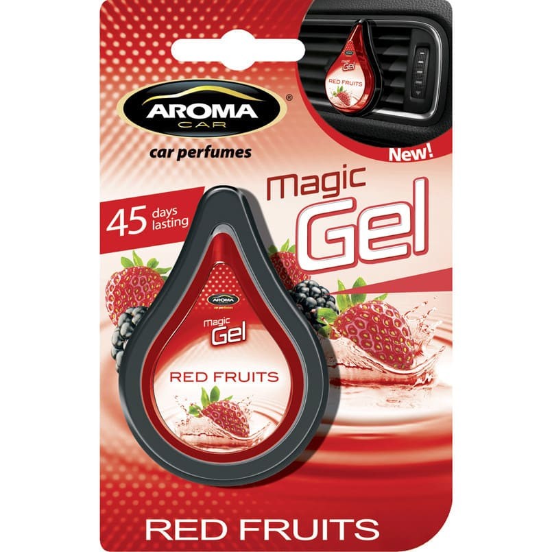 Aroma car magic gel (red fruits) 10g aromatizator auto