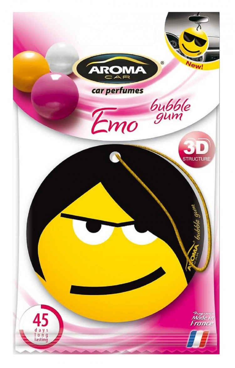 Aroma car Emo 3D (bubble gum) aromatizator auto