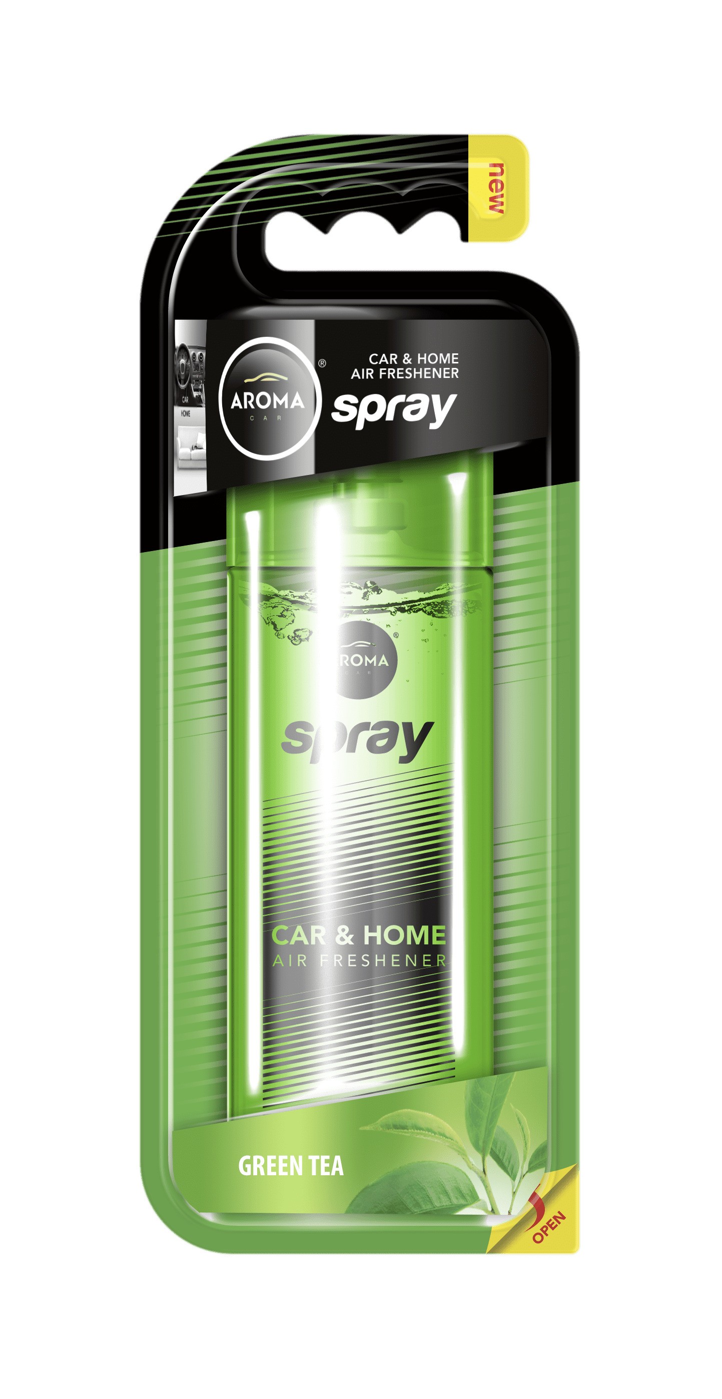 Aroma car pump spray  (bl) (green-tea) 50ml. aromatizator auto