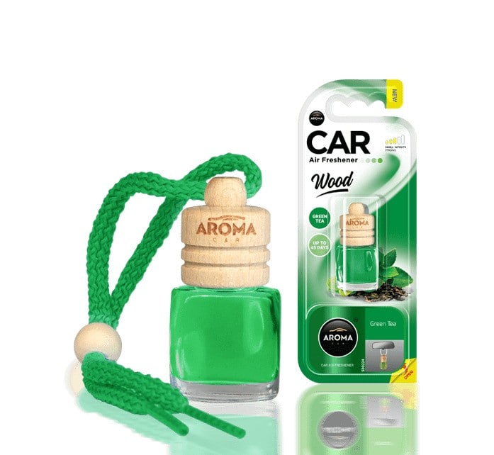 Aroma car Wood  (Green-Tea) 6ml.aromatizator auto