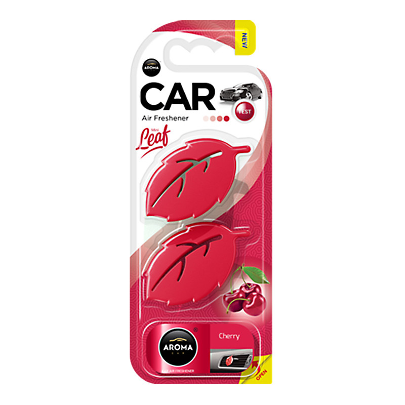Aroma car leaf 3d (Cherry) ароматизатор 