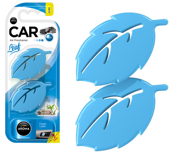 Aroma car leaf 3d (Fresh Linen)  aromatizator auto