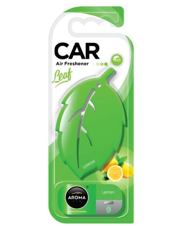 Aroma car leaf 3d (Lemon) ароматизатор 