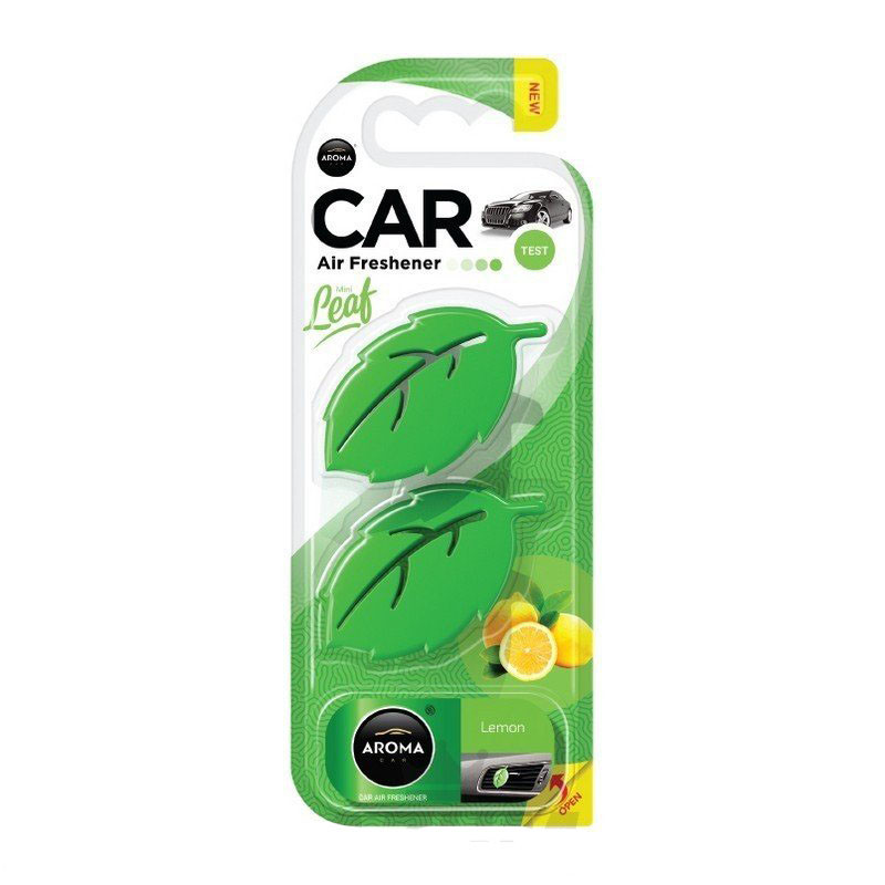 Aroma car leaf 3d mini (Lemon) aromatizator auto