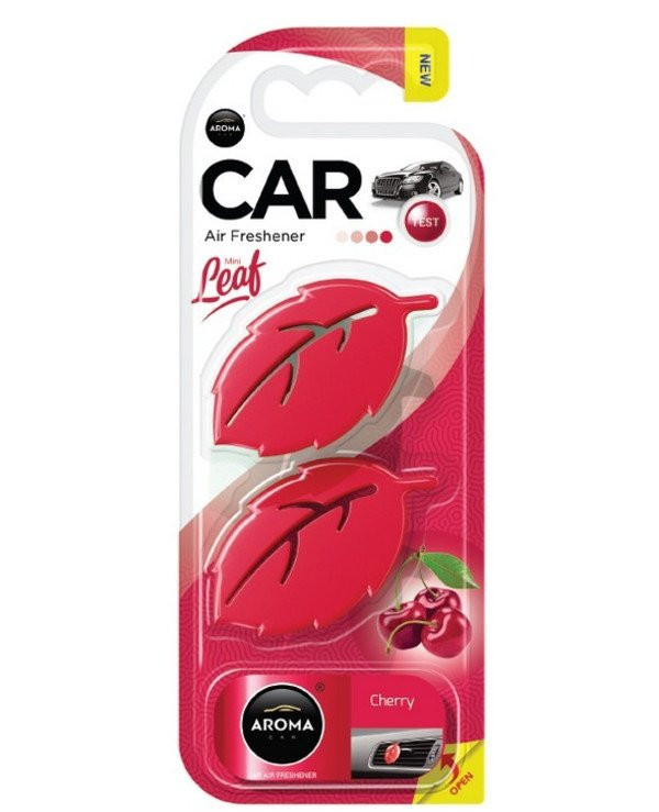 Aroma car leaf 3d mini (Cherry) aromatizator auto