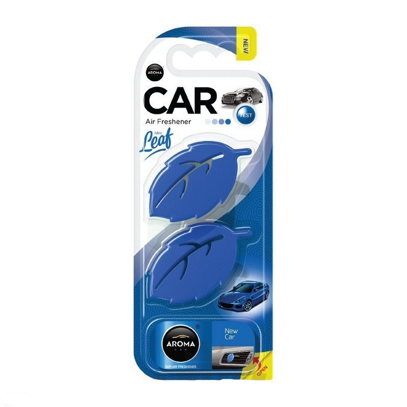 Aroma car leaf 3d mini (New Car) aromatizator auto