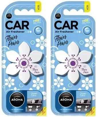 Aroma Car polymers FLOWER  (Ocean Calm) aromatizator auto