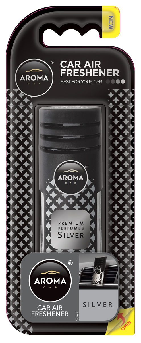 Aroma car Prestige vent (silver) aromatizator auto