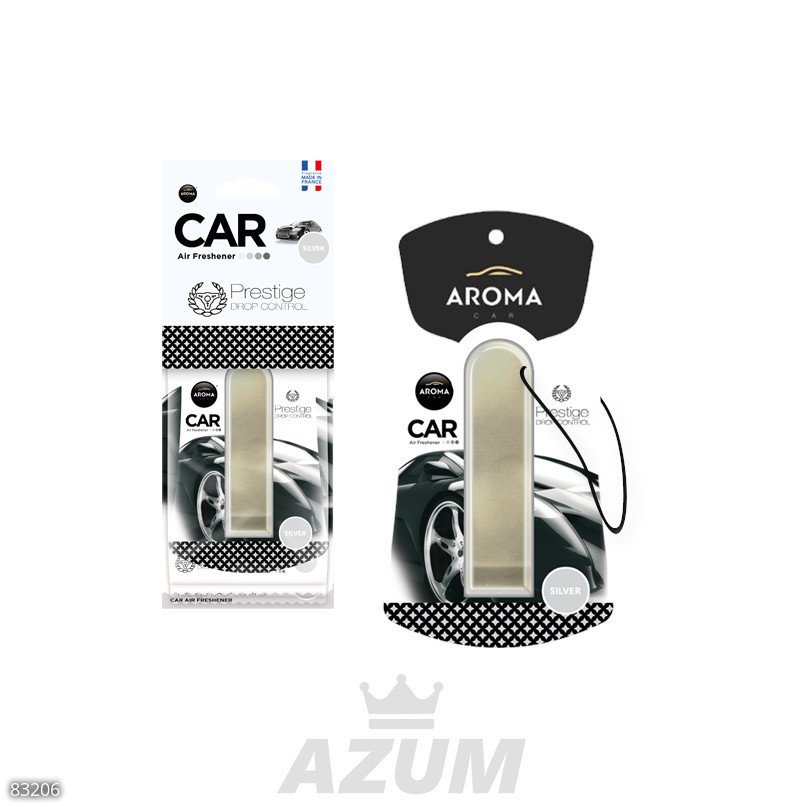 Aroma Prestige Drop Control Liquid 5ml Silver aromatizator auto