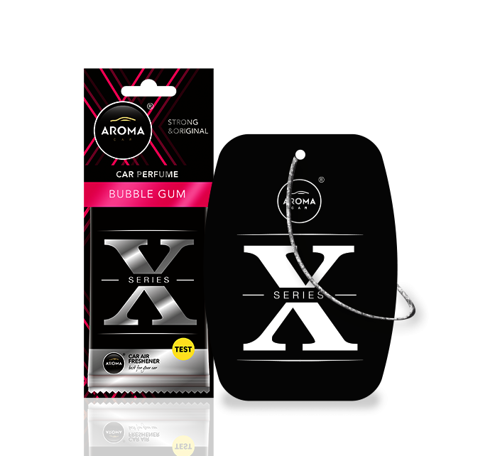 Aroma car Cellulose X Series (bubble gum)  ароматизатор