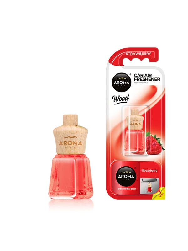 Aroma car Wood (Strawberry) 4ml.aromatizator auto