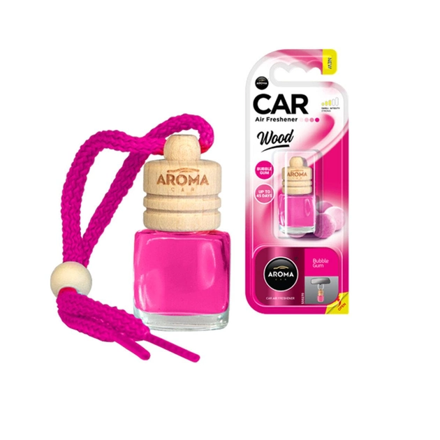 Aroma car Wood (Bubble Gum) 6ml. aromatizator auto
