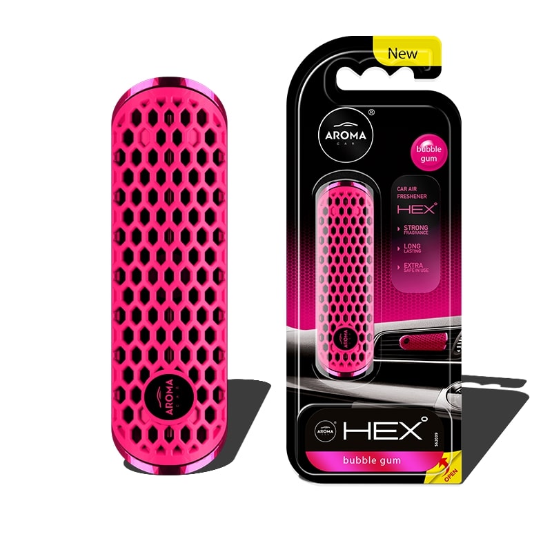 Aroma car hex  (Bubble gum) aromatizator auto