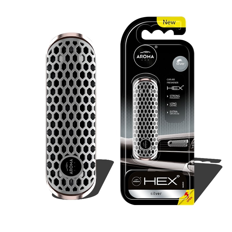 Aroma car hex  (Silver) aromatizator auto