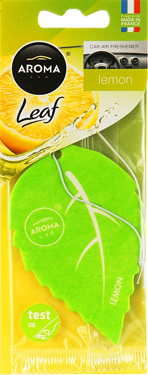 Aroma car Leaf (Lemon) aromatizator auto