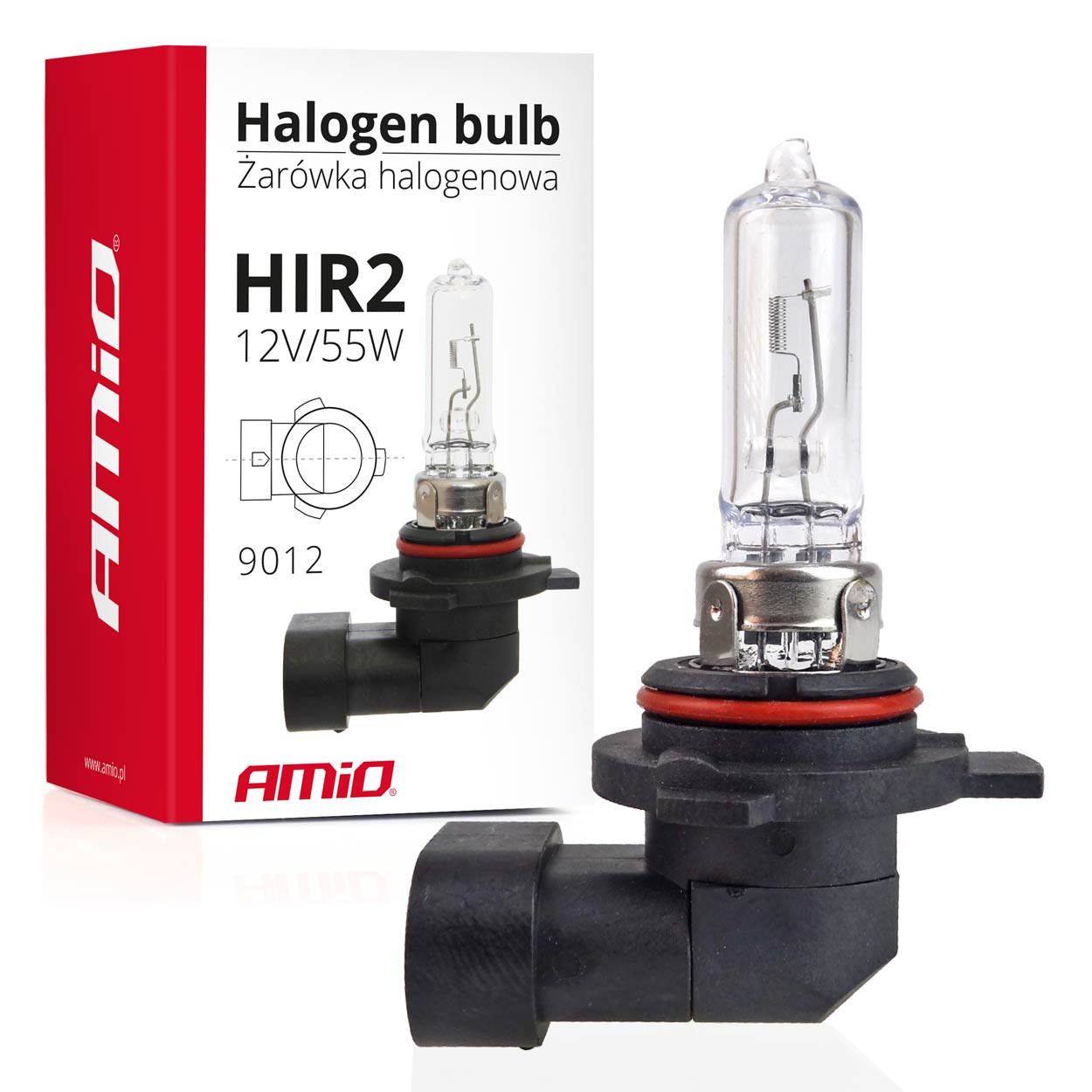 01125 Bec cu halogen HIR2 9012 12V 55W
