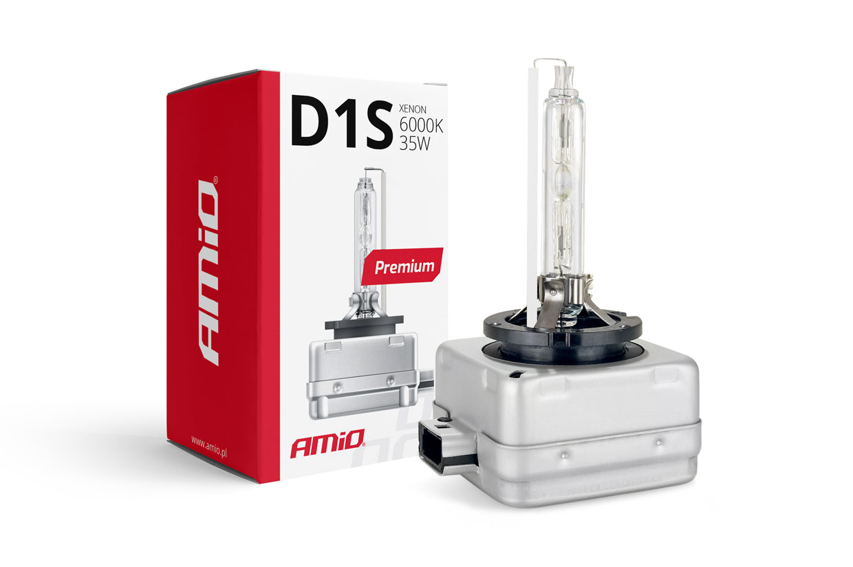 01409 Lampa Xenon  D1S 6000K Premium