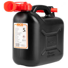 J0209B Canistra plastic black 5 lit