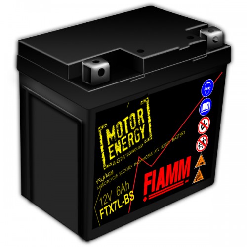 Fiamm - Moto 7904478-7907022  FTX7L-12B Baterie p-u motocicleta