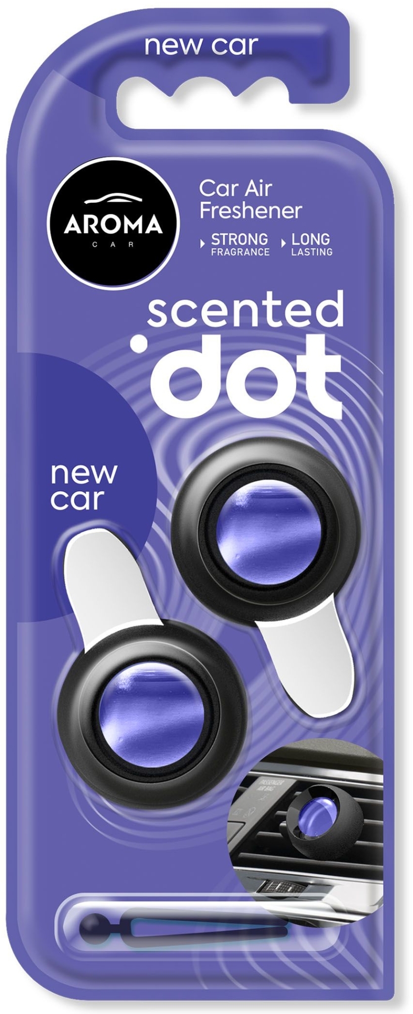 Aroma Car Membrana Double Dot (new car ) 14buc aromatizat