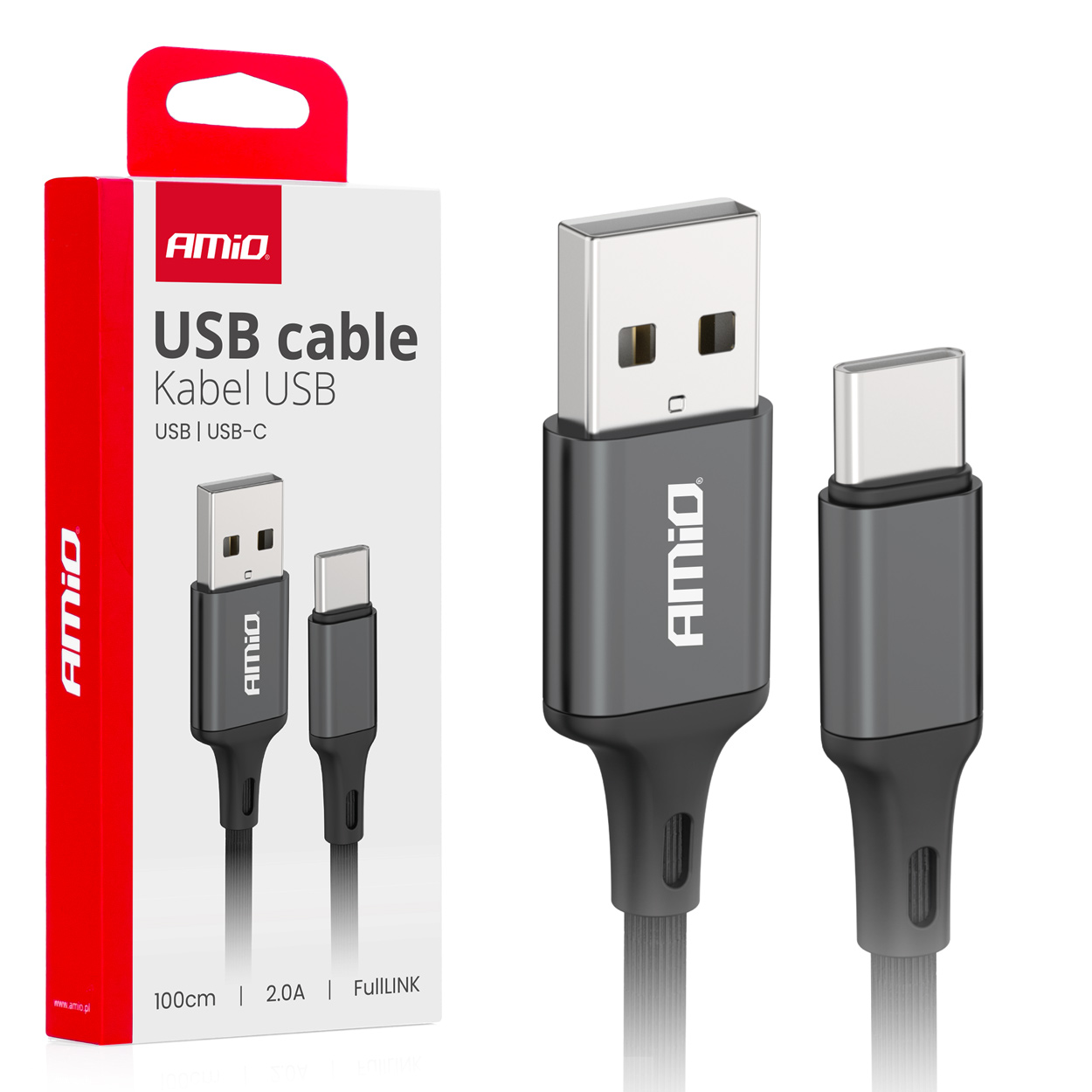 03899 Cablu de incarcare USB-A—TO TYPE-C 2 А, 100 см FullLINK