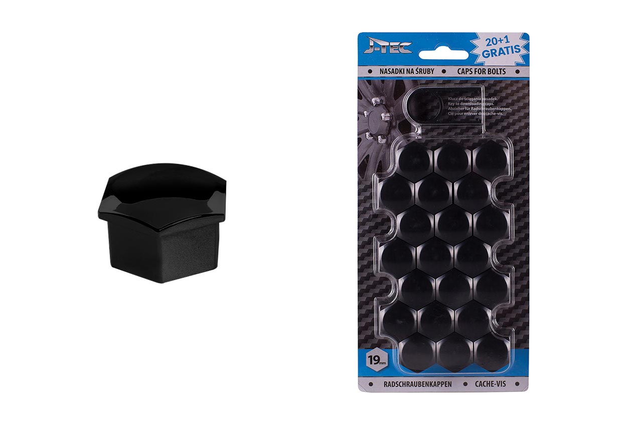 G21305 Capece de suruburi negre 19 mm