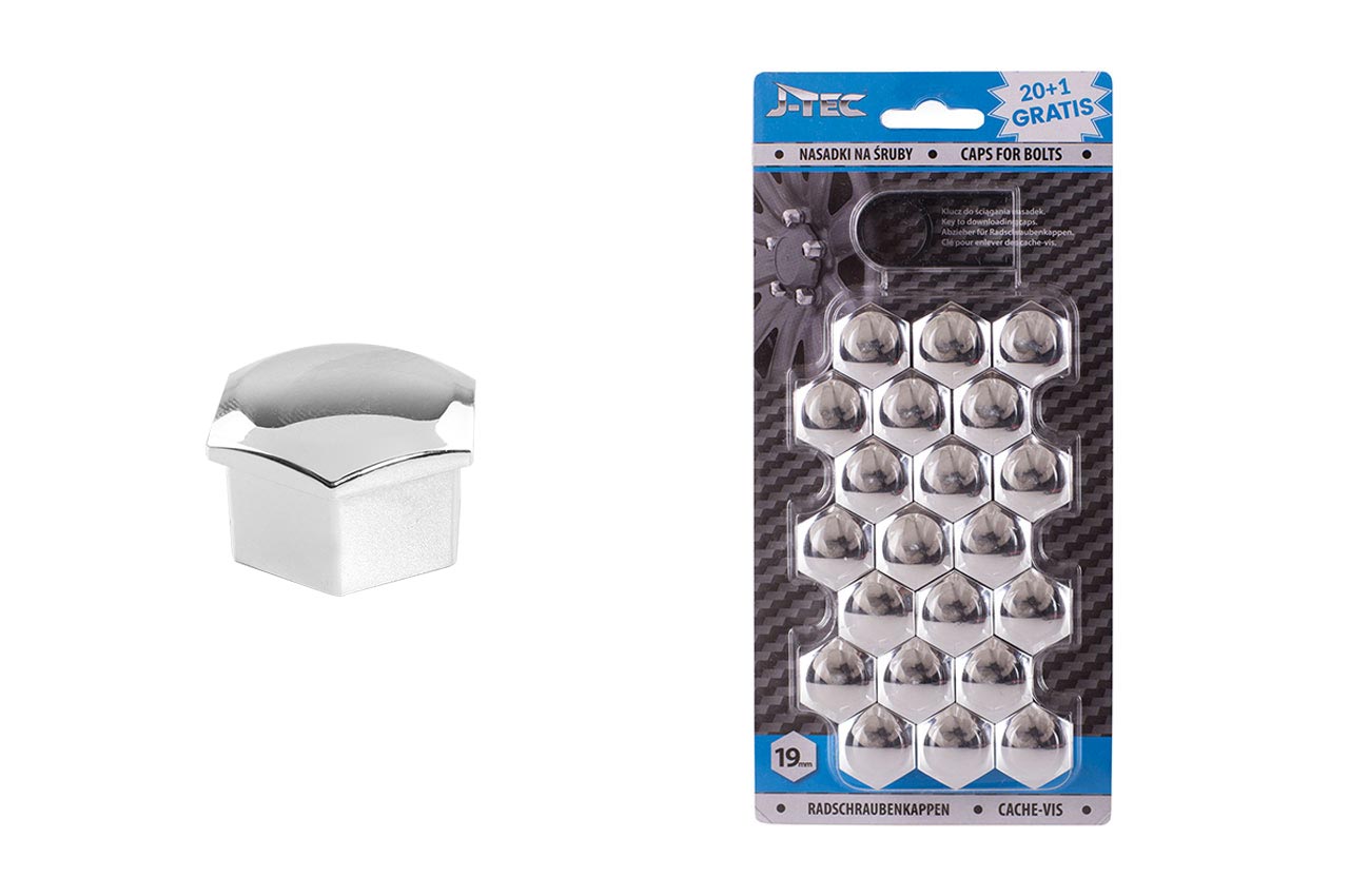 G21304 Capace de suruburi cromatee 19 mm