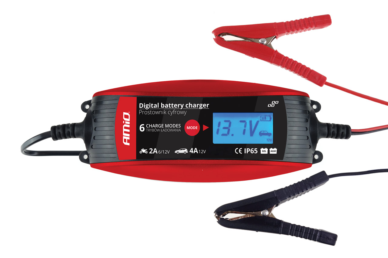 02088 Incarcator cu redresor digital 6V/12V-2A/4A DVL DBC-01