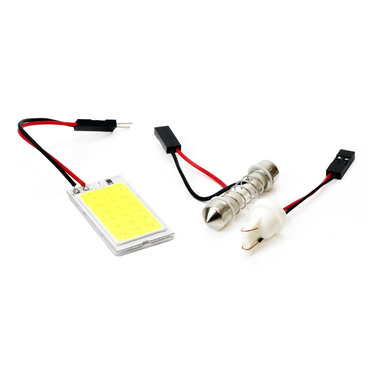 01621 C5W LIGHT BOARD COB-18 Alb LED clasic
