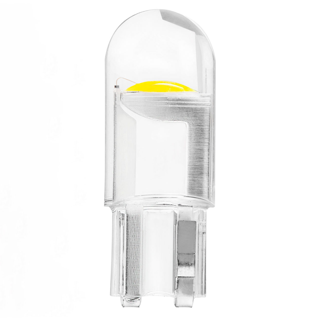 02955 Светодиодная лампа стандарт LED Clear Alb T10 12V 1шт