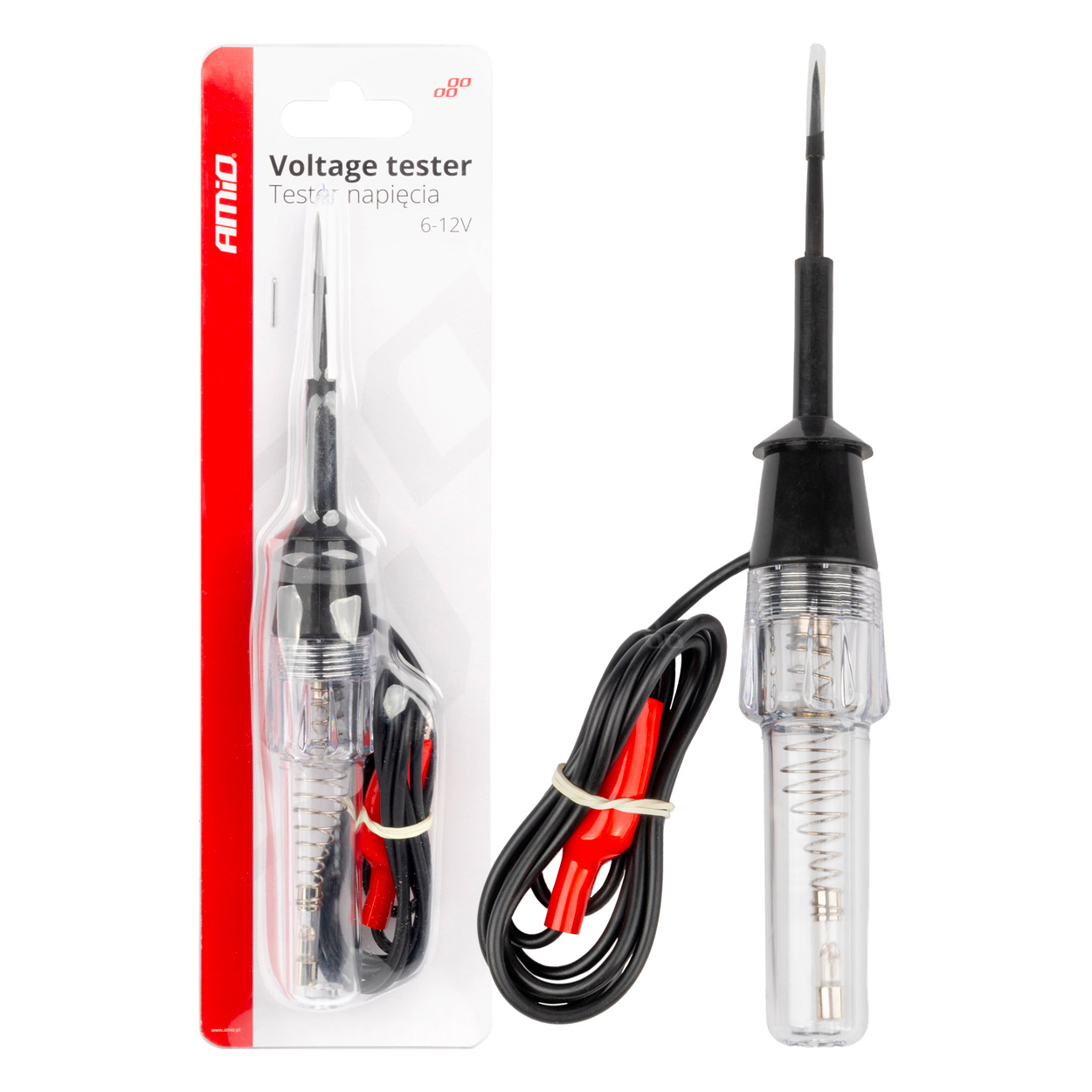 04272 Tester de tensiune"ALLIGATOR" 6-12V 