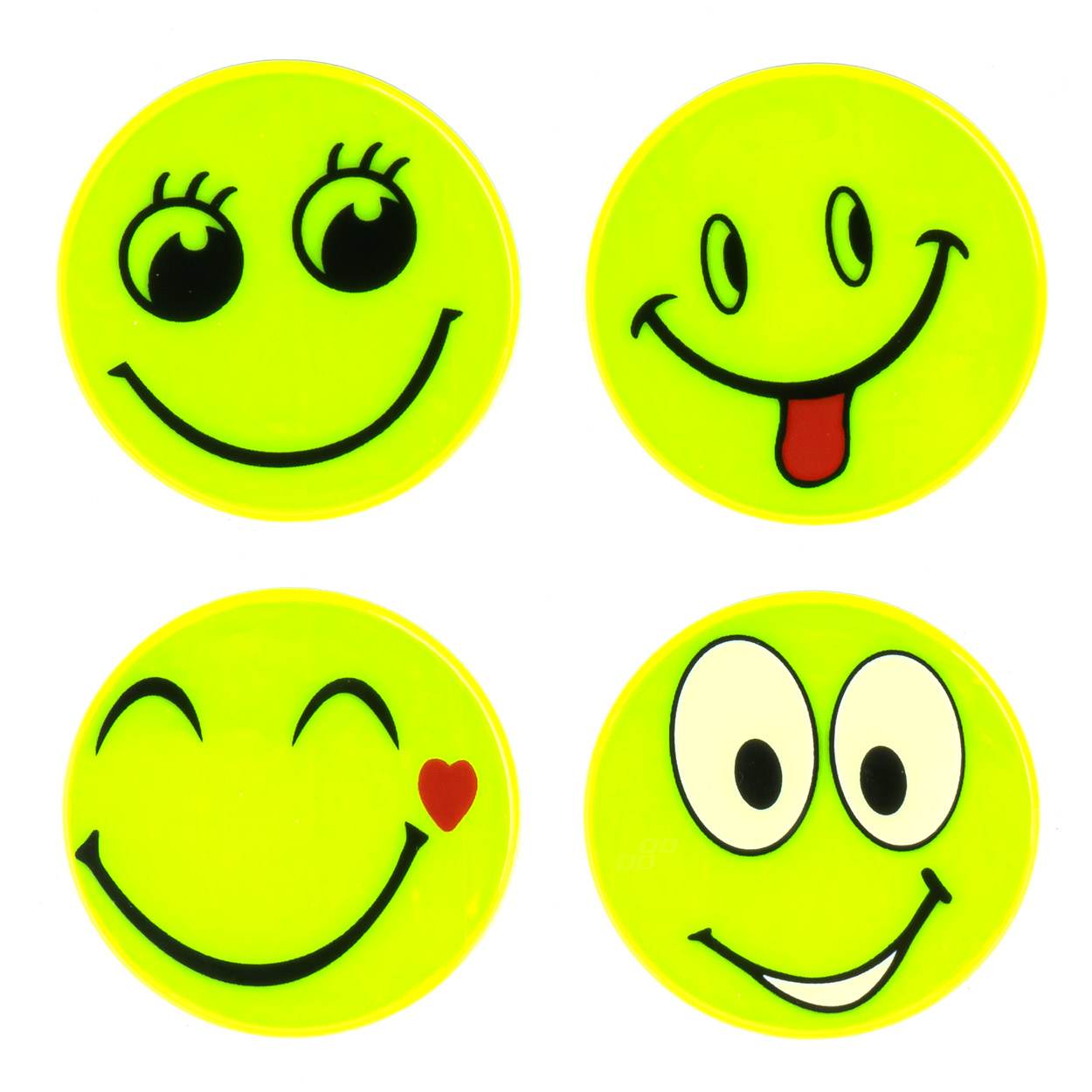 03941 Set autocolante fluorescente SMILE 