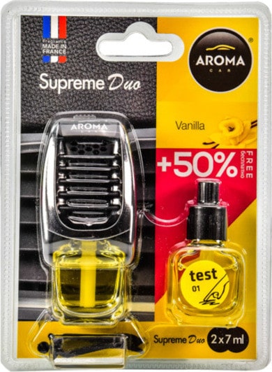 Aroma car Supreme Duo (Vanilla)2x7ml aromatizator auto