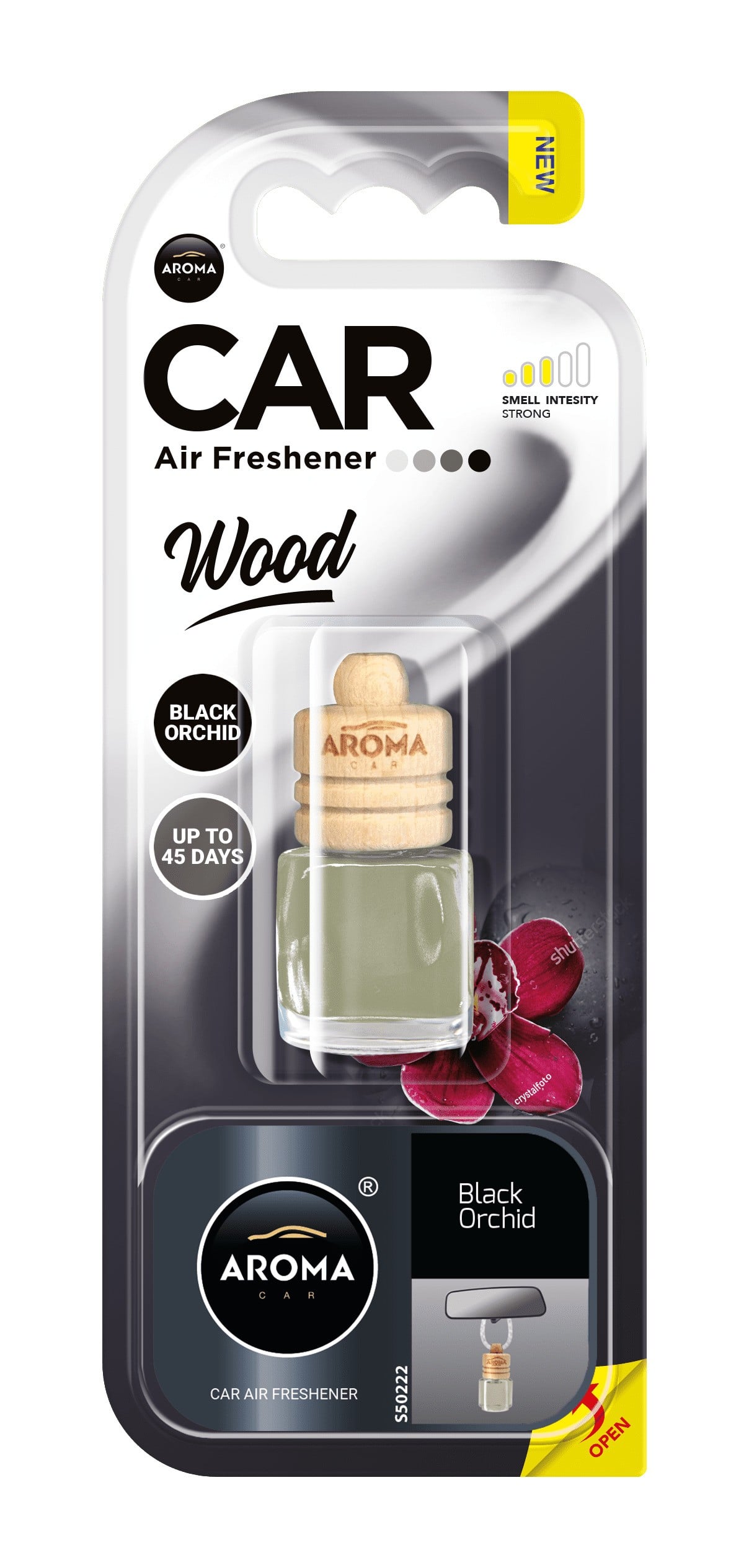 Aroma car Wood (Blak) 6ml.aromatizator auto