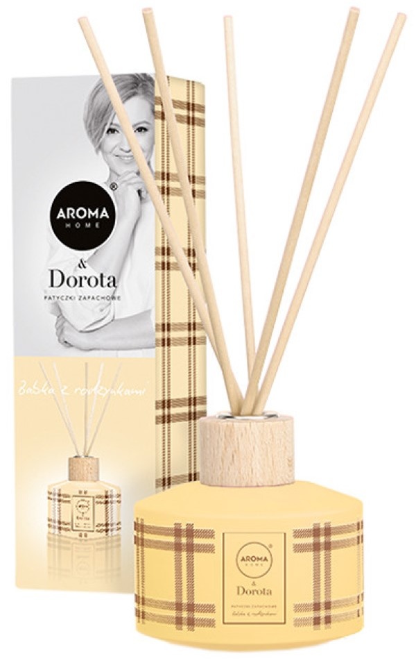Aroma Home aromatizator Sticks, Tarta cu Stafide, 100ml