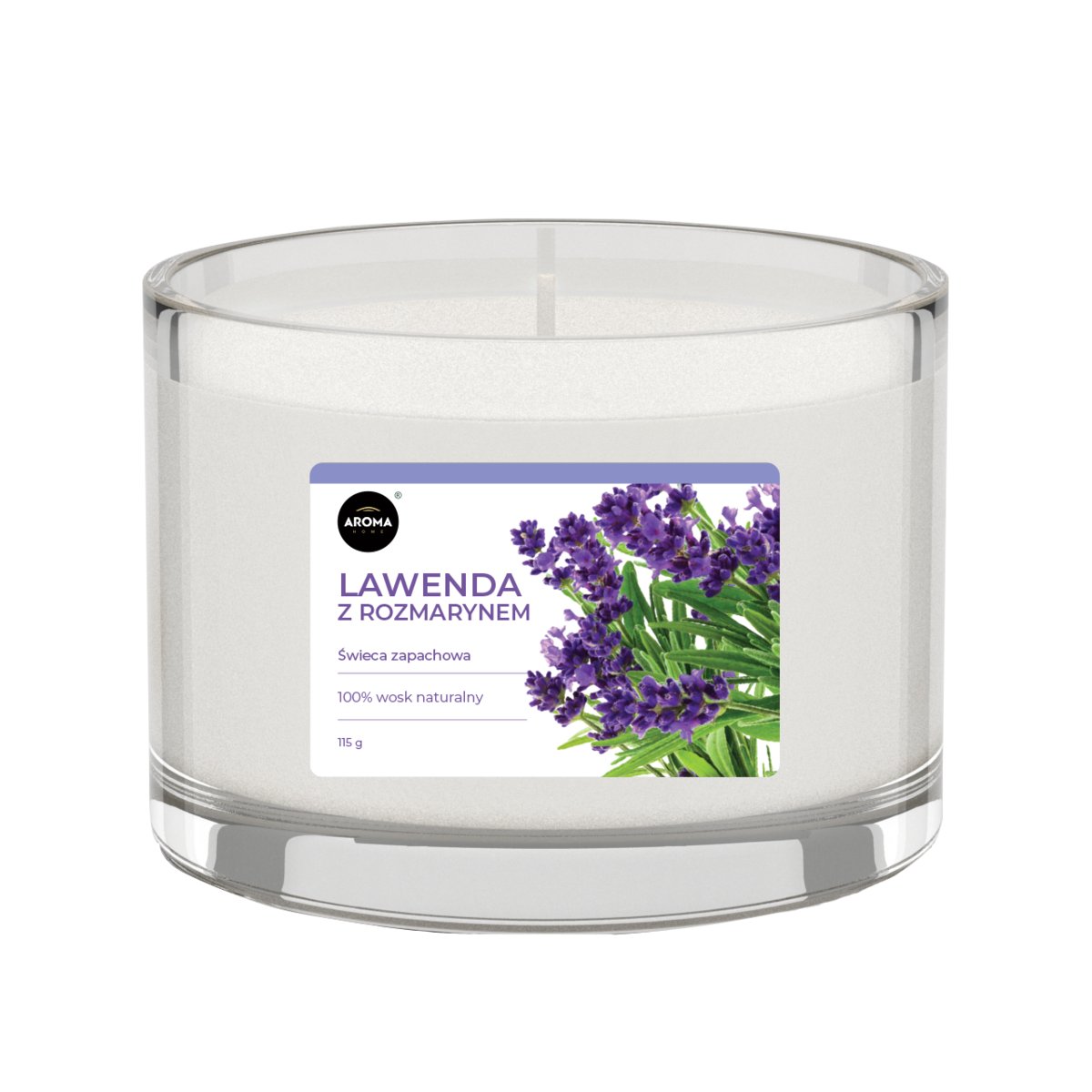 Aroma Home Luminare Lavanda cu Rozmarin 115gr. 