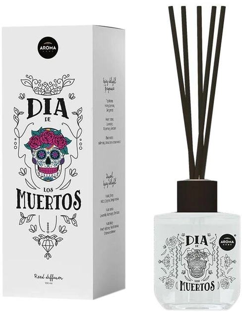 Aroma Home Sticks Dia de Los Muertos, Deliciu picant,aromatizator  100ml