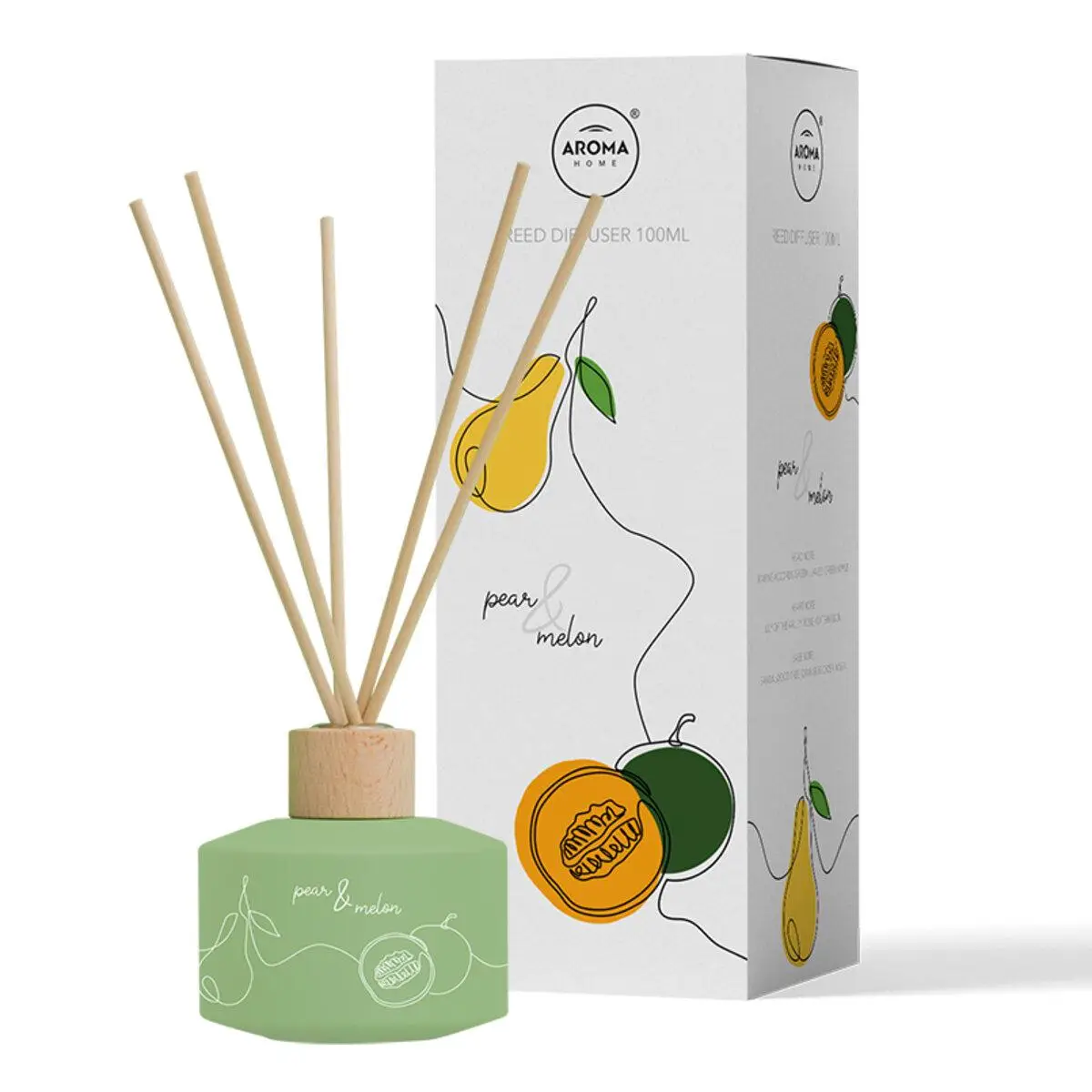 Aroma Home One Line Combo Sticks, Para si Pepene Galben,aromatizator 100ml
