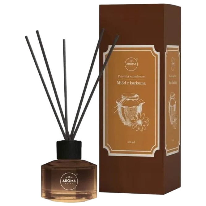 Aroma Home Aromatizator Sticks , Miere si Turmenic,100ml