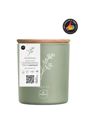 Aroma Lumanare cu Semințe și Aroma de Patrunjel 150g