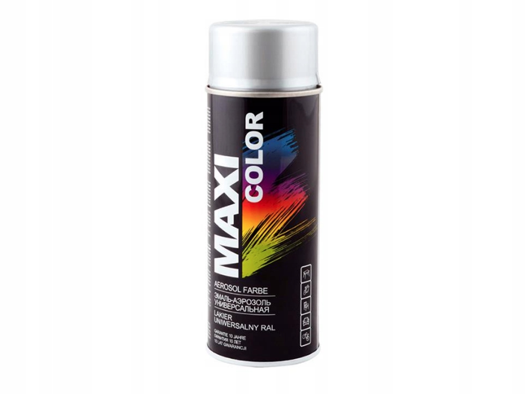 MX0009 Maxi Color RAL0009 Efect de aluminiu 400ml