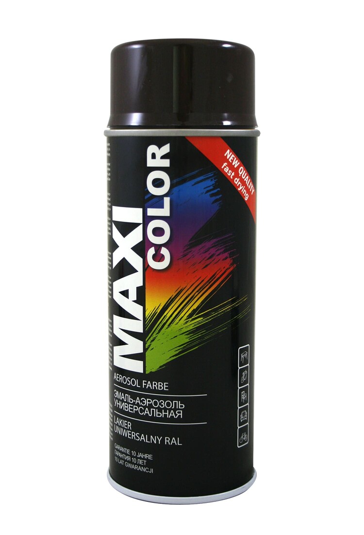 MX9005 Maxi Color RAL9005 Vopsea Negru Lucios 400ml
