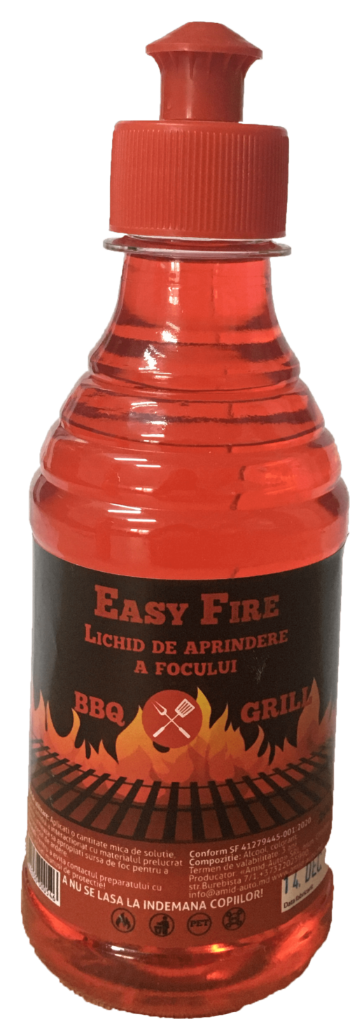 Lichid de aprindere a focului "EASY FIRE" 200 ml. "DA'AUTO'CAR" 