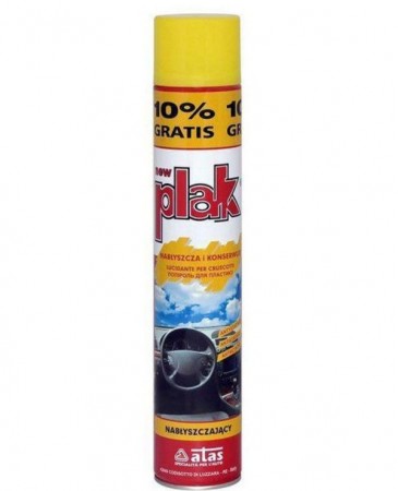 Aerosol pentru lustruire (lemone/cytryna) "plak" 750ml. 