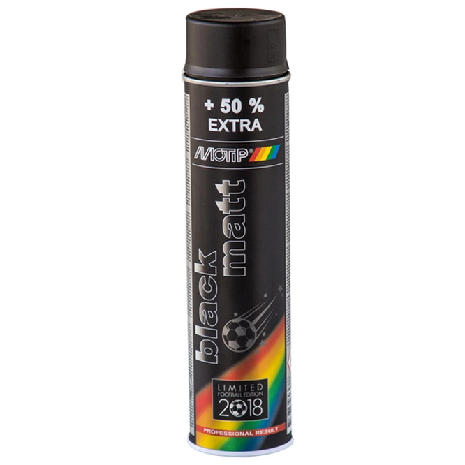 604006 Ralley Vopsea Negru Mat 600ml