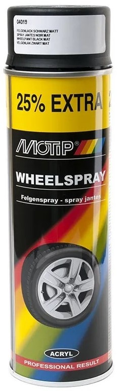 04019 Vopsea pentru Discuri Negru Mat 500ml