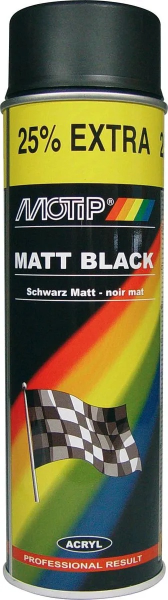 04006 Vopsea Negru Mat 500ml