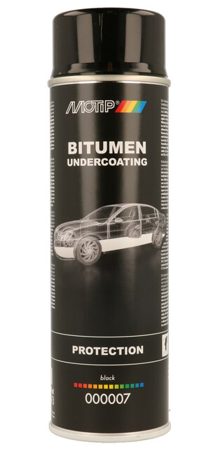 000007 Mastic pe Bază de Bitum Spray NEGRU 500ml